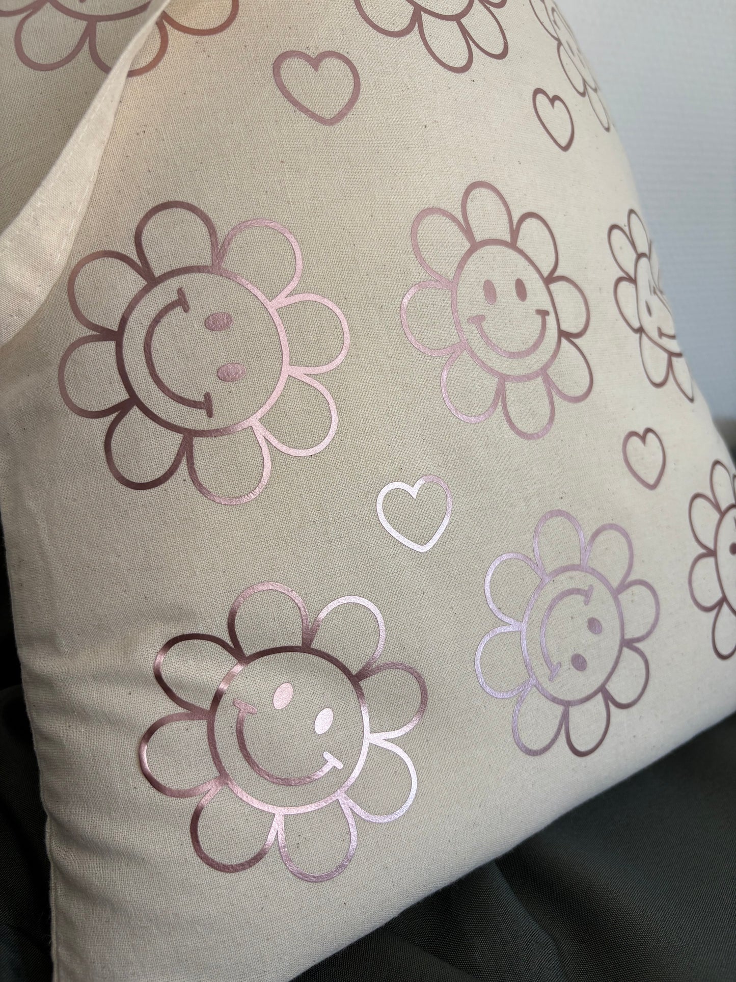 Tote bag fleurs