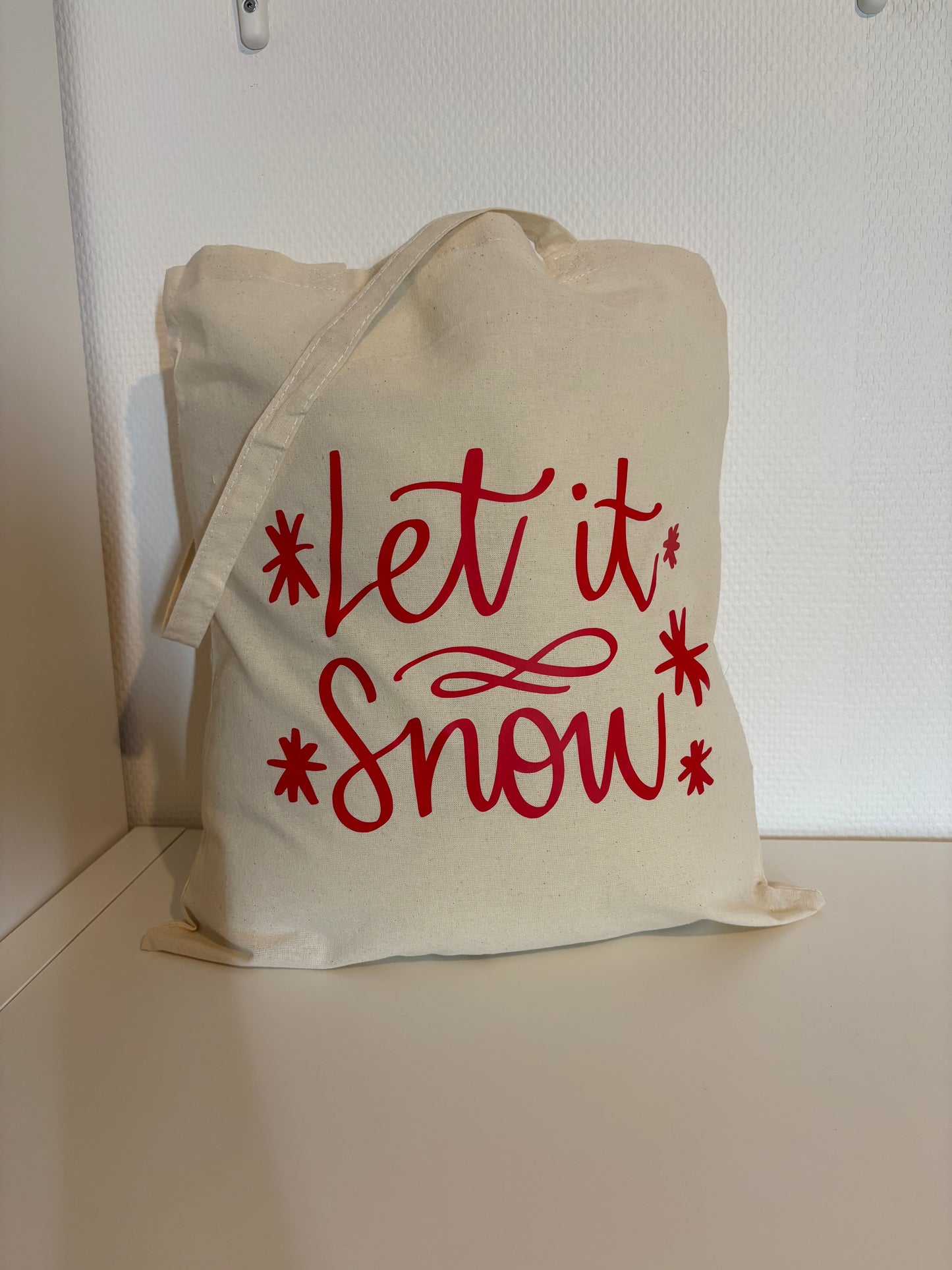Tote bag « Let it snow »