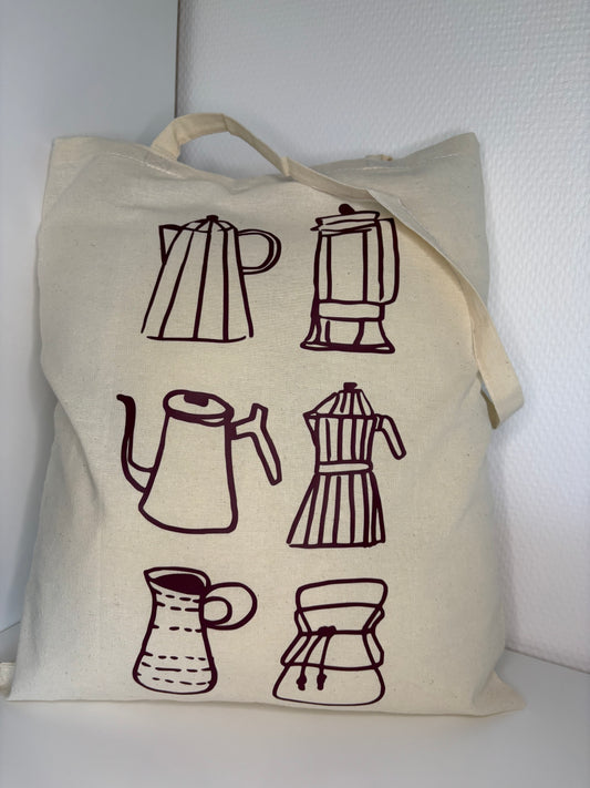 Tote bag Cafetière