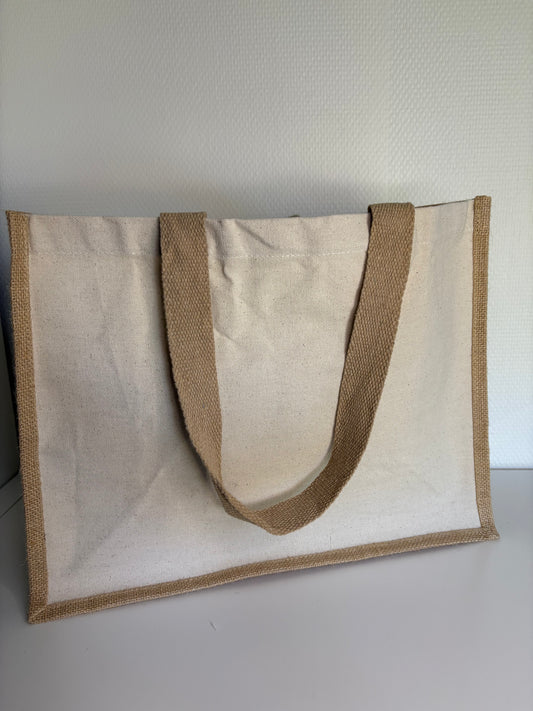 Sac cabas Vierge Beige