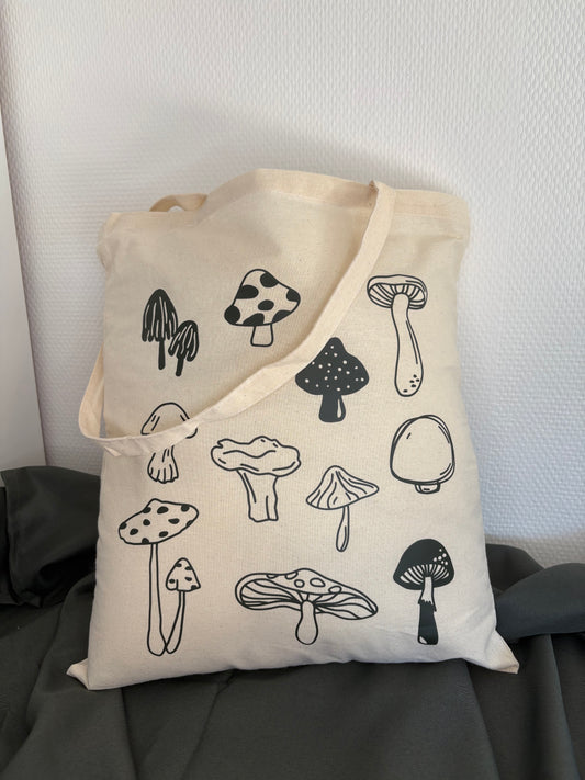 Tote bag Champignons